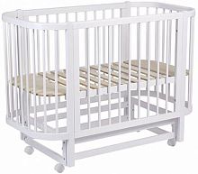 картинка кроватка polini кроватка детская kids simple 350, белый (1 кор.) от магазина Tovar-RF.ru