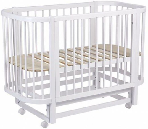 картинка кроватка polini кроватка детская kids simple 350, белый (1 кор.) от магазина Tovar-RF.ru