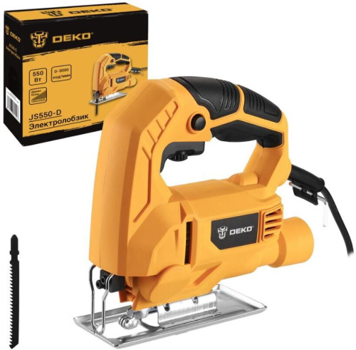 картинка Электролобзик DEKO JS550-D, 550Вт 083-1158 магазин Tovar-RF.ru являющийся официальным дистрибьютором в России картинка Электролобзик DEKO JS550-D, 550Вт 083-1158 от магазина Tovar-RF.ru