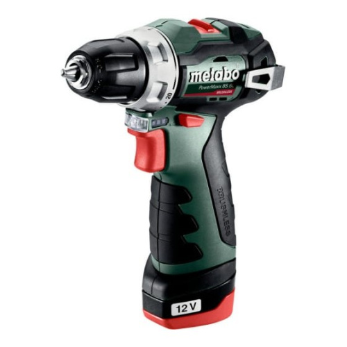 картинка Дрель-шуруповерт Metabo PowerMaxx BS BL аккум. патрон:быстрозажимной (кейс в комплекте) (601721500) магазин Tovar-RF.ru являющийся официальным дистрибьютором в России картинка Дрель-шуруповерт Metabo PowerMaxx BS BL аккум. патрон:быстрозажимной (кейс в комплекте) (601721500) от магазина Tovar-RF.ru