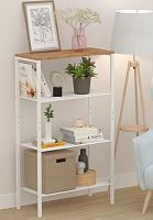 картинка Стеллаж ЗМИ Стеллаж "ТОРОНТО 24" (TORONTO 24 Shelf rack) белый СТТ24 Б от магазина Tovar-RF.ru