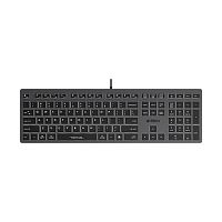 картинка клавиатура a4tech fstyler fx60h серый usb slim led (fx60h grey/neon) [fx60h grey/neon] от магазина Tovar-RF.ru