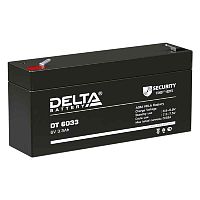 картинка delta dt 6033 (3,3 а\ч, 6в) свинцово- кислотный аккумулятор   от магазина Tovar-RF.ru