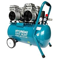 картинка HYUNDAI HYC 3050S Компрессор поршневой, безмасляный { 300 л/мин, 230 В, 1400 об/мин., ресивер 50 л, поршней 4 шт., давление 8 бар., 36.5 кг } от магазина Tovar-RF.ru