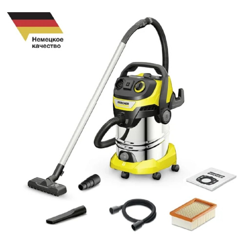 картинка Строительный пылесос Karcher WD 6 P S V-30/6/22/T,  желтый [1.628-360.0] от магазина Tovar-RF.ru