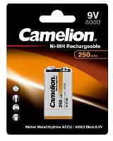 картинка Аккумулятор CAMELION (5014) 9V-250mAh Ni-Mh BL-1 (NH-9V250BP1, аккумулятор,9В) от магазина Tovar-RF.ru