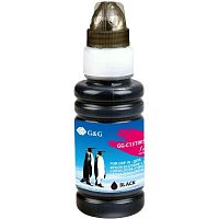 картинка чернила g&g gg-c13t00s14a черный 70мл для l1110, l3151, l3100, l3101, l3110, l3150 от магазина Tovar-RF.ru