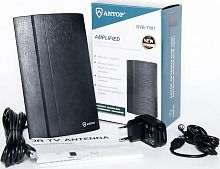 картинка антенна комнатная antop dvb-t807 dvb-t2 и дмв активная от магазина Tovar-RF.ru