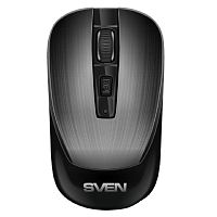 картинка беспроводная мышь sven rx-380w серый металлик (2,4 ghz, 3+1кл. 800-1600dpi, блист.) от магазина Tovar-RF.ru