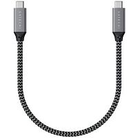 картинка satechi [st-u4c25m] кабель usb4 c to c длина 25 см. цвет: серый космос" от магазина Tovar-RF.ru