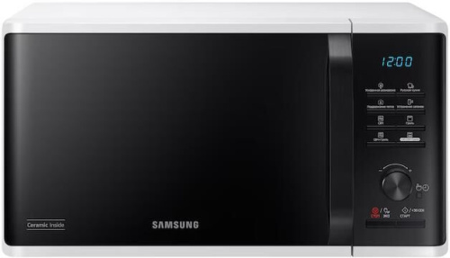 картинка микроволновая печь samsung mg-23k3515aw/bw белый /черный магазин Tovar-RF.ru являющийся официальным дистрибьютором в России картинка микроволновая печь samsung mg-23k3515aw/bw белый /черный от магазина Tovar-RF.ru
