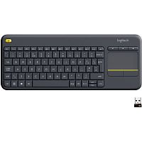 картинка 920-007147 logitech клавиатура k400 wireless touch plus usb rtl заводская гравировка ru/lat от магазина Tovar-RF.ru