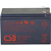 картинка csb батарея gp12120 (12v/12ah)  f2 от магазина Tovar-RF.ru