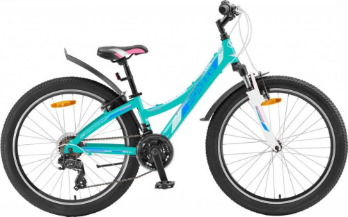 картинка велосипед pioneer mirage 26"/14" mint-white-pinkот магазина Tovar-RF.ru