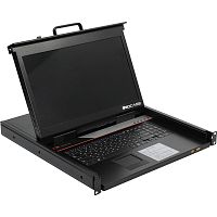 картинка procase e1708hd консоль однорельсовая , квм 8 порт, lcd 17'', single rail console kvm 8 port, lcd d-sub, usb, разрешение 1920*1080, 8 кабелей от магазина Tovar-RF.ru