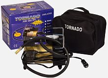 картинка автокомпрессор tornado аc-580 10 a, 35 л/мин, 140 psi, 12в металл. корпус (с сумкой) 44199 от магазина Tovar-RF.ru