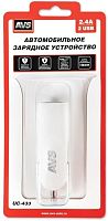 картинка avs uc-443, 1 usb + кабель type-c , 2.4 а, 12 вт (a78701s) от магазина Tovar-RF.ru