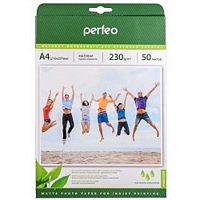 картинка Perfeo PF-MTA4-230/50  Бумага Perfeo матовая, А4 230 г/м2 ,  50л от магазина Tovar-RF.ru