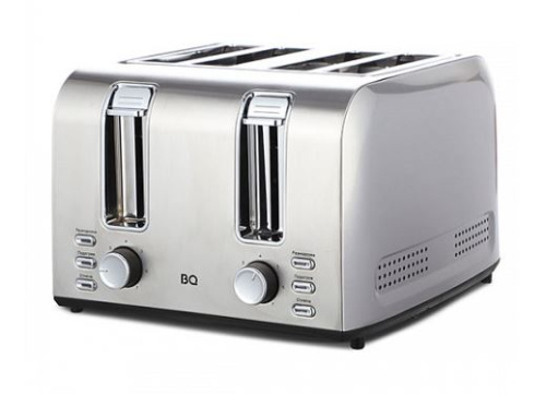картинка тостер bq t2001 стальной-черный магазин Tovar-RF.ru являющийся официальным дистрибьютором в России картинка тостер bq t2001 стальной-черный от магазина Tovar-RF.ru